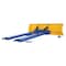Vestil Steel Fork Mount Snow Plow 72'' Blade Blue/Yellow SPB-VN-848-72 - alternate 2